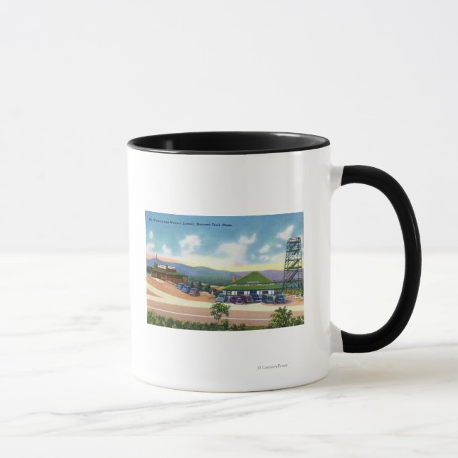 View of the Wigwam and Western Summit Mug (Right)