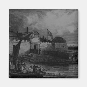View of Tilbury Fort, engraved by H. Adhard Magnet