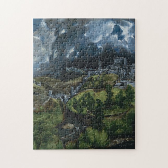 View of Toledo by El Greco Jigsaw Puzzle (Vertical)