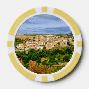 View of Torres del Rio Poker Chips