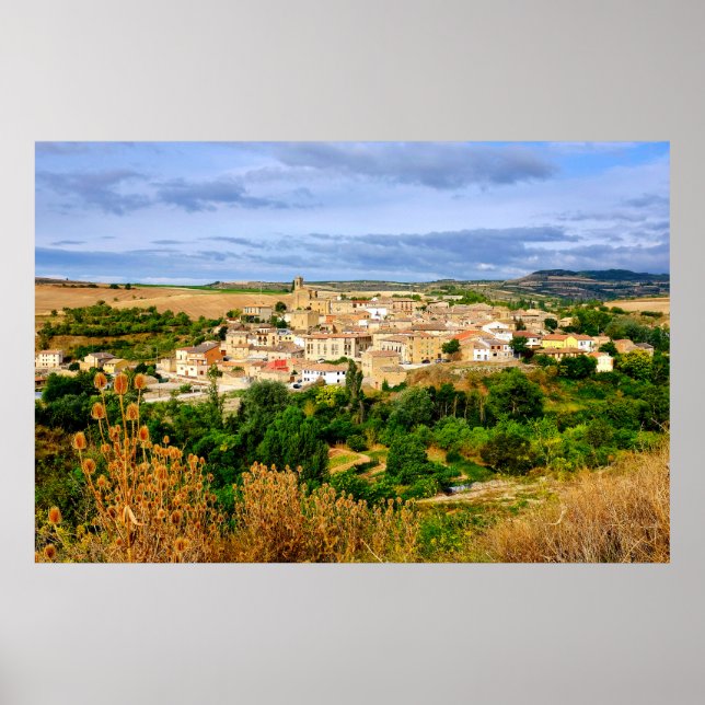 View of Torres del Rio Poster (Front)