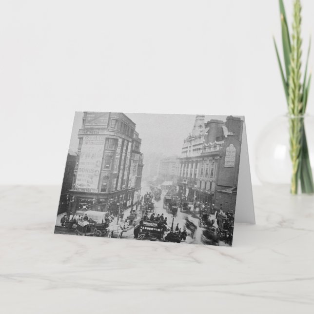 View of Tottenham Court Road, c.1885 Card (Front)