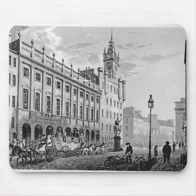 View of Town Hall, Exchange, Glasgow Mouse Pad (Front)