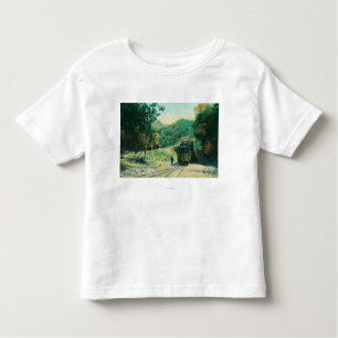 View of Train Entering Tunnel to Alum Rock Toddler T-Shirt
