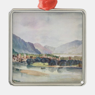 View of Trente, 1494 Metal Ornament