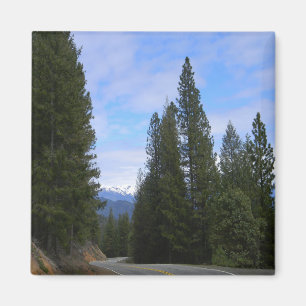 View of Trinity Alps.... Magnet