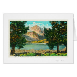 View of Twin Lakes near Bridgeport