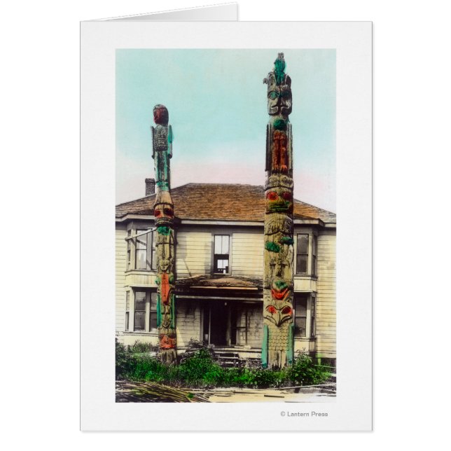 View of Two TotempolesWrangell, AK (Front)