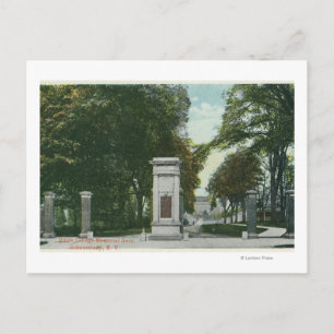 View of Union College Memorial Gate Postcard