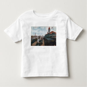 View of Union Station Railroad Toddler T-Shirt