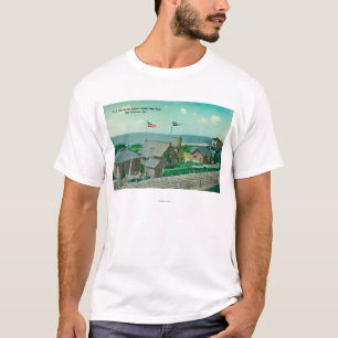 View of US Life Saving Station, Golden Gate T-Shirt