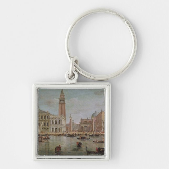 View of Venice, 1719 Key Ring (Front)