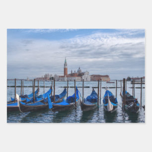 View Of Venice, Italy Wrapping Paper Sheet