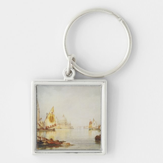 View of Venice Key Ring (Front)