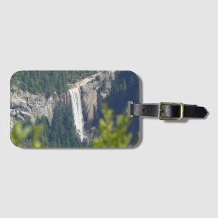 View of Vernal Falls from Glacier Point, CA Luggage Tag