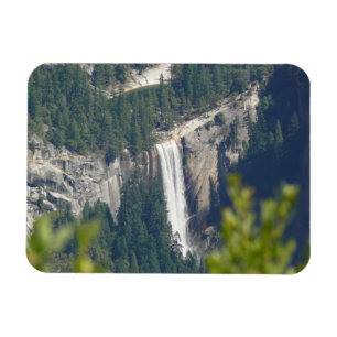 View of Vernal Falls from Glacier Point, CA Magnet