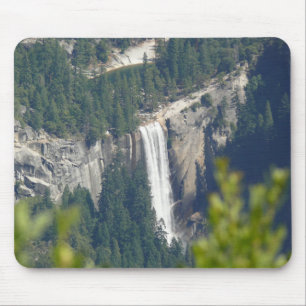 View of Vernal Falls from Glacier Point, CA Mouse Pad