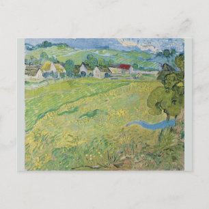 View of Vessenots Near Auvers by Vincent Van Gogh Postcard