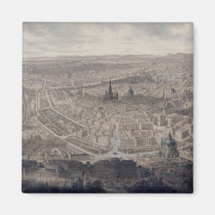 View of Vienna, c.1860 Magnet