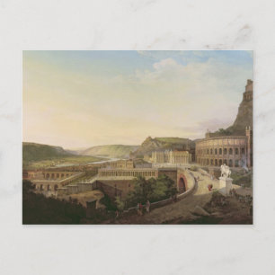 View of Vienna in Roman Times, 1860 Postcard