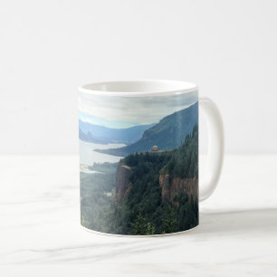 View of Vista House, Oregon Coffee Mug