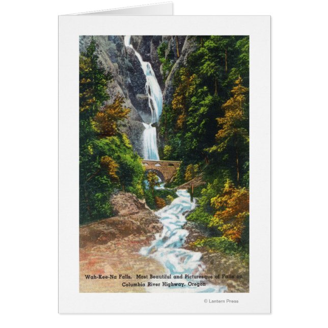 View of Wah-Kee-Na Falls (Front)