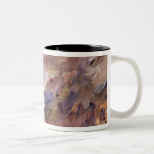 View of Walchen Lake, 1919 Two-Tone Coffee Mug
