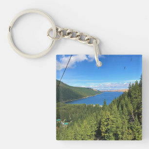 View of Wallowa Lake, Oregon Key Ring