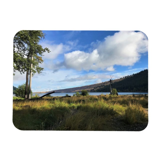 View of Wallowa Lake, Oregon Magnet (Horizontal)