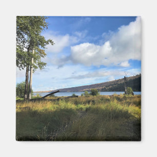View of Wallowa Lake, Oregon Magnet