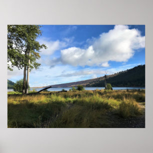 View of Wallowa Lake, Oregon Poster