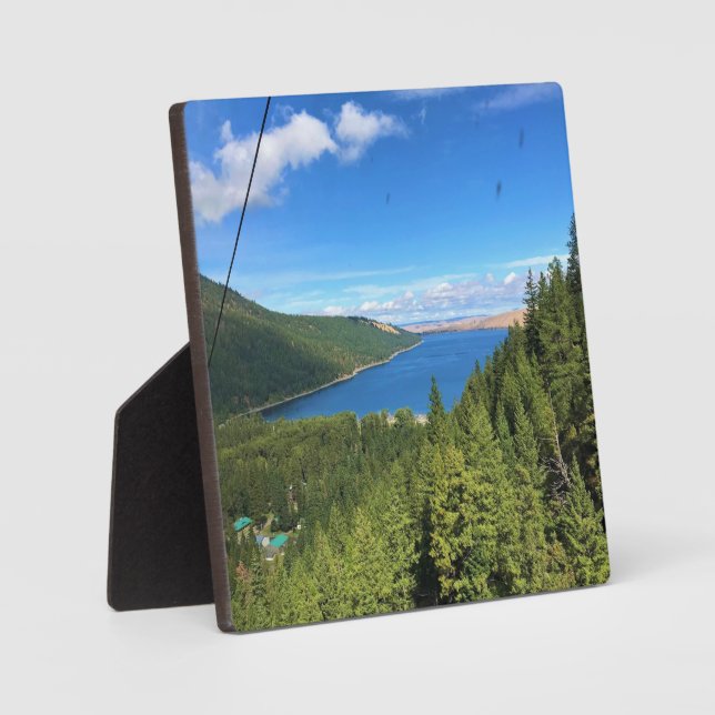 View of Wallowa Lake Plaque (Front)