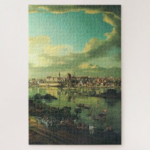 View of Warsaw from Praga by Bernardo Bellotto Jigsaw Puzzle