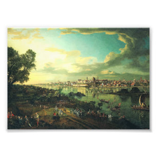 View of Warsaw from Praga by Bernardo Bellotto Photo Print