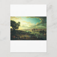 View of Warsaw from Praga by Bernardo Bellotto