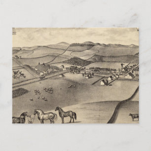 View of Washoe Corners and the Res Postcard