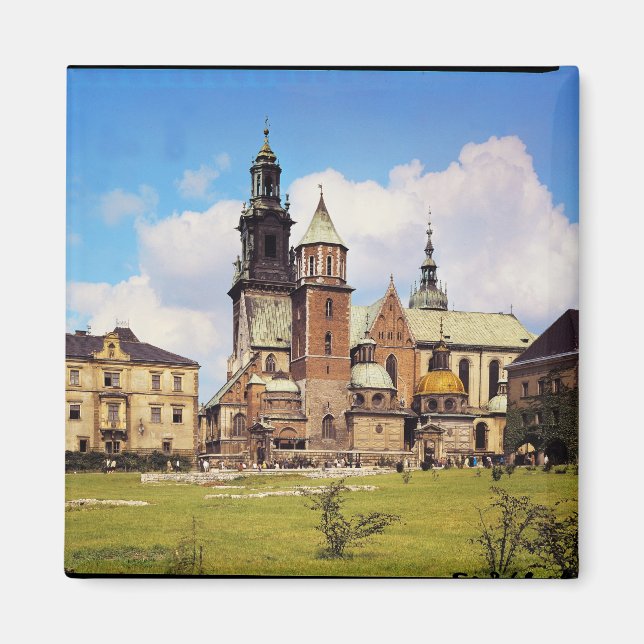 View of Wawel Cathedral Magnet (Front)