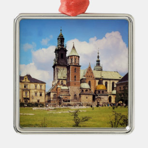 View of Wawel Cathedral Metal Ornament