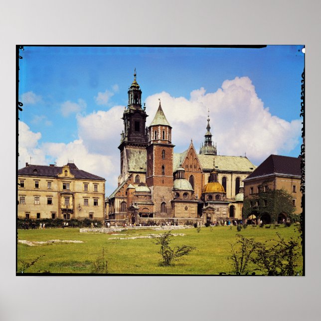 View of Wawel Cathedral Poster (Front)