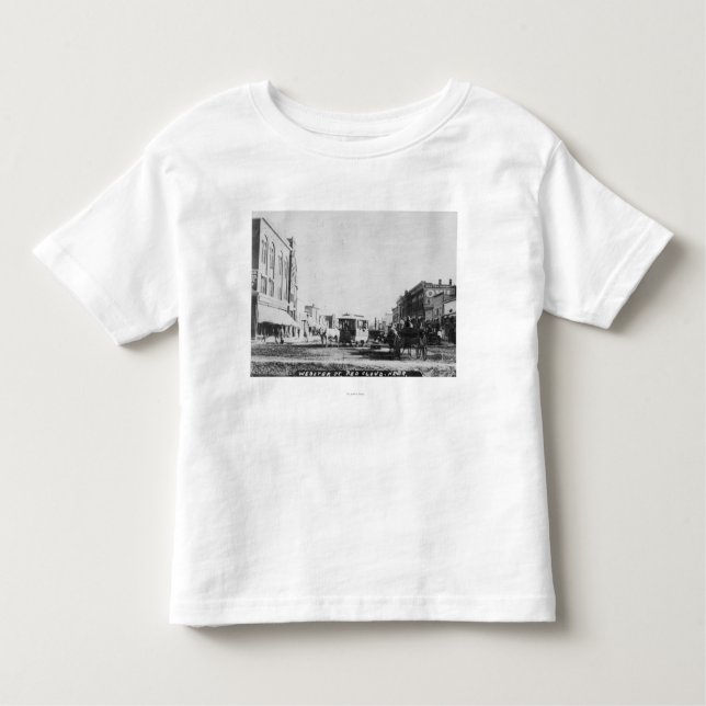 View of Webster Street Toddler T-Shirt (Front)