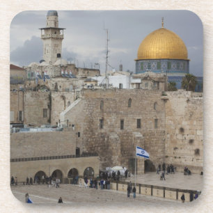 View of Western Wall Plaza, late afternoon Coaster