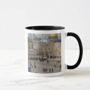 View of Western Wall Plaza, late afternoon Mug