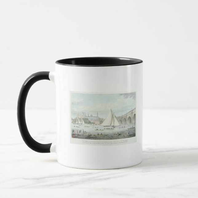 View of Westminster and the Bridge, with a Mug (Left)
