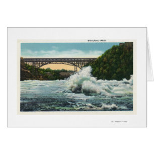 View of Whirlpool Rapids Bridge and Whirlpool