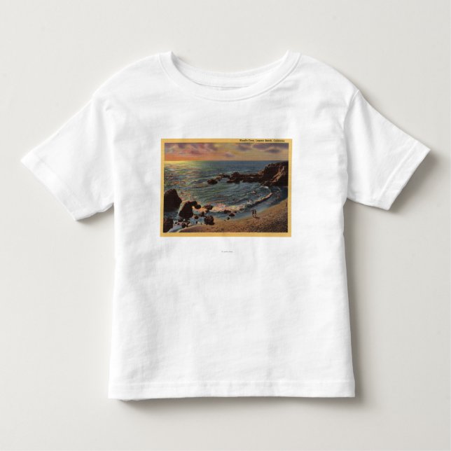 View of Wood's Cove Toddler T-Shirt (Front)