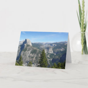 View of Yosemite from Glacier Point, CA Card