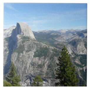 View of Yosemite from Glacier Point, CA Ceramic Tile