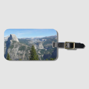View of Yosemite from Glacier Point, CA Luggage Tag