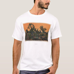 View of Yucca Trees in the Mohave Desert T-Shirt