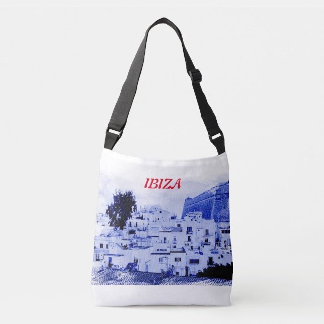 View old IBIZA  on cross body bag (Front)